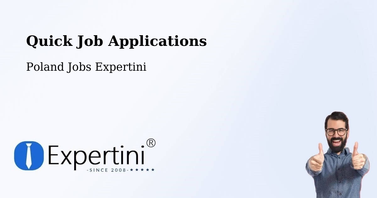 Quick Apply Feature – Kobylnica - Poland Jobs Expertini